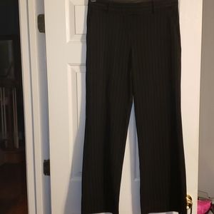 Pinstripe Fit and Flare Trouser